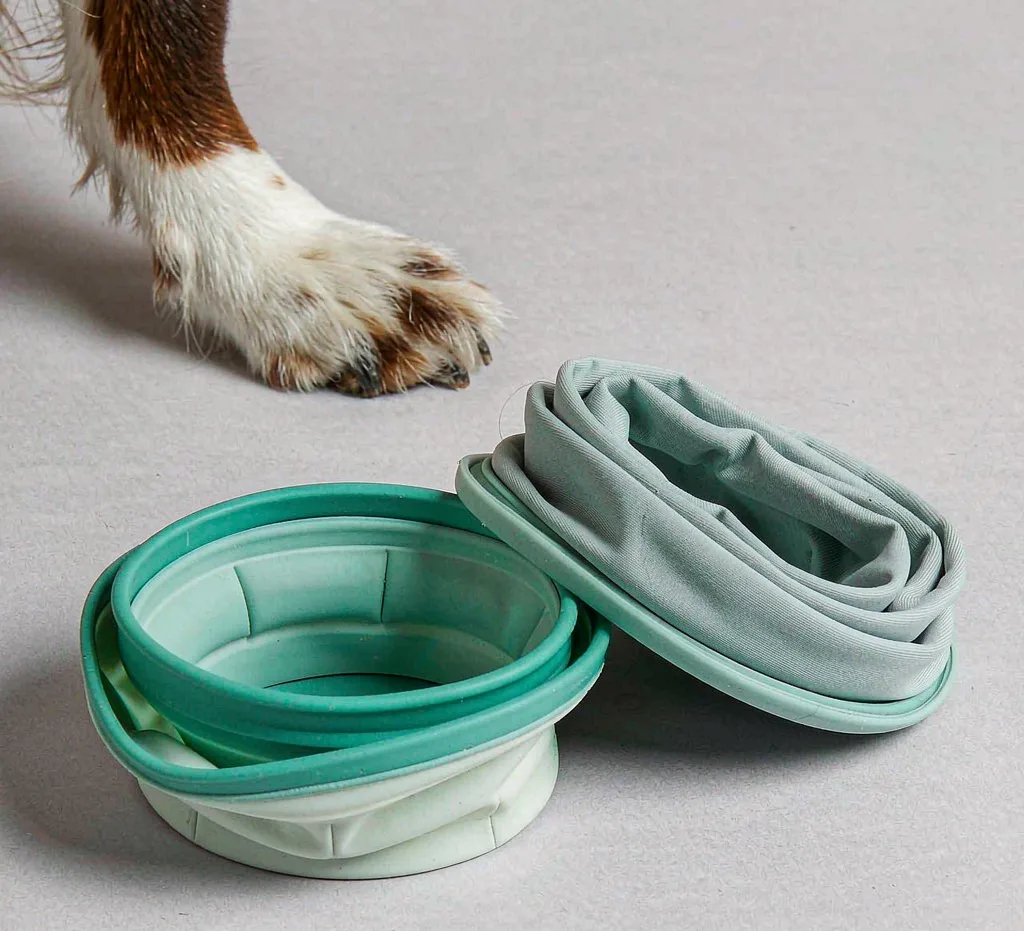 Collapsible travel bowl