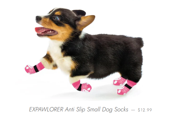Keep pets safe and stylish with Expawlorer anti-slip pet socks — breathable, secure-fit dog socks designed for traction, comfort, and daily paw protection.