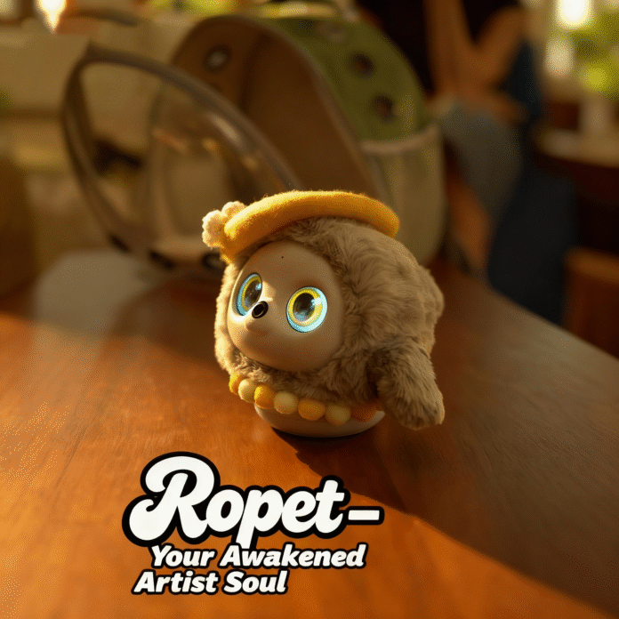 AIBI AI smart pet companion — a compact, multifunctional device integrating conversational AI, reminders, and emotional response features, designed for pet professionals and tech-savvy users.