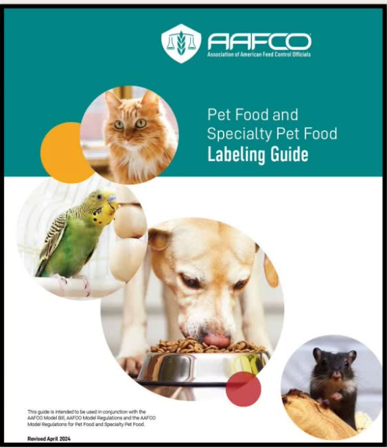 AAFCO Official Definitions (OP Chapter 6)