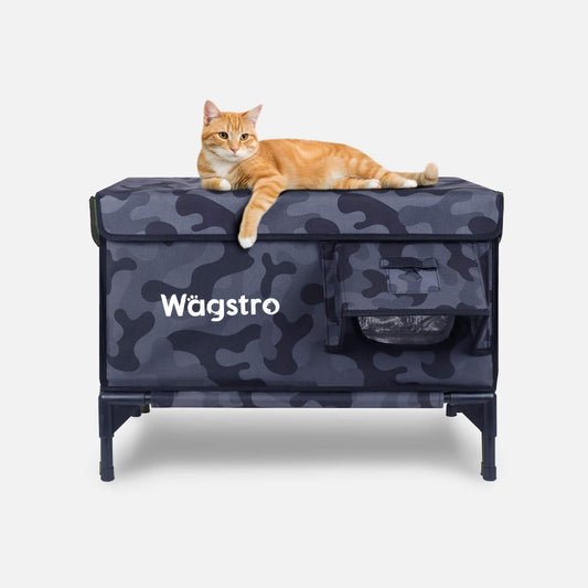 Wagstro energy-efficient pet heating system for outdoor shelters